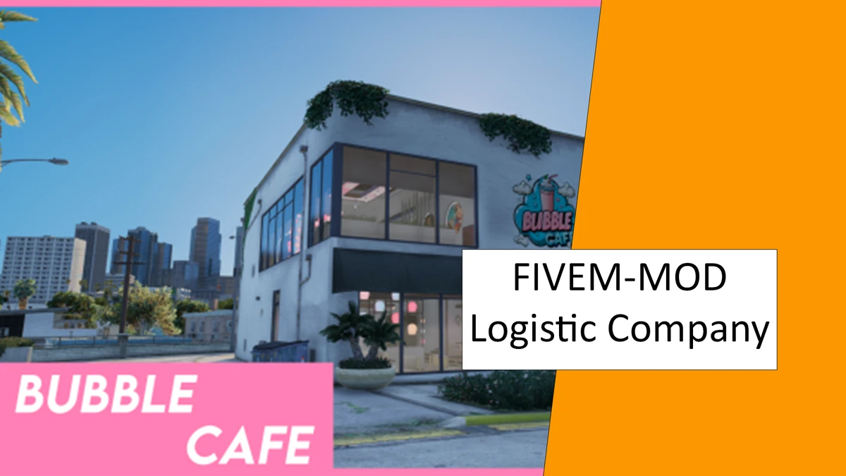 Bubble Cafe – FiveM MLO (Fully Open Source) | Perfect RP Business Interior